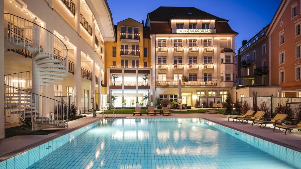 Hotel Reutemann-Seegarten ลินเดา ภายนอก รูปภาพ