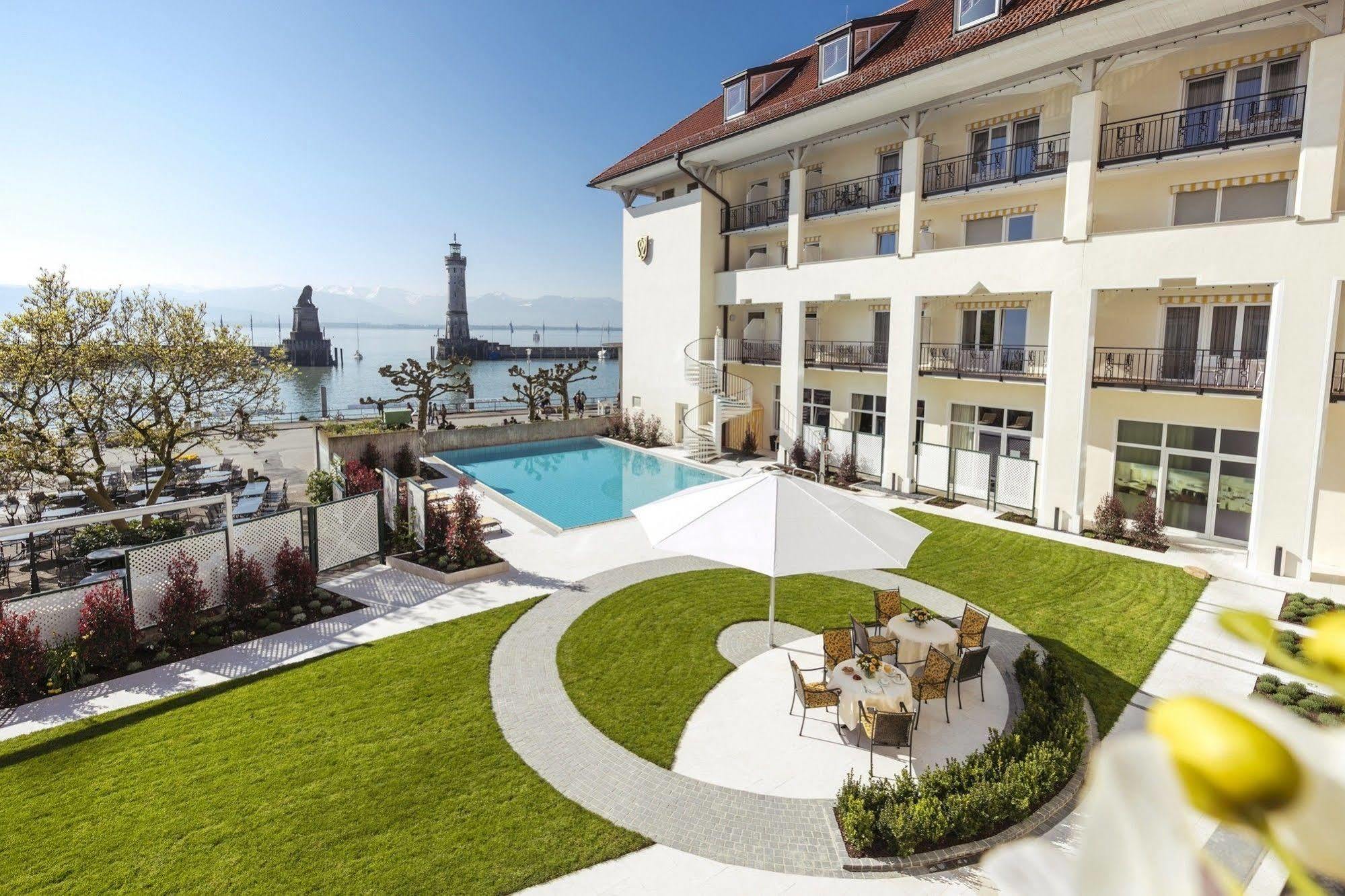Hotel Reutemann-Seegarten ลินเดา ภายนอก รูปภาพ